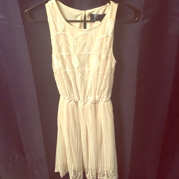 Francesca's Collections Dresses & Skirts - White lace summer dress